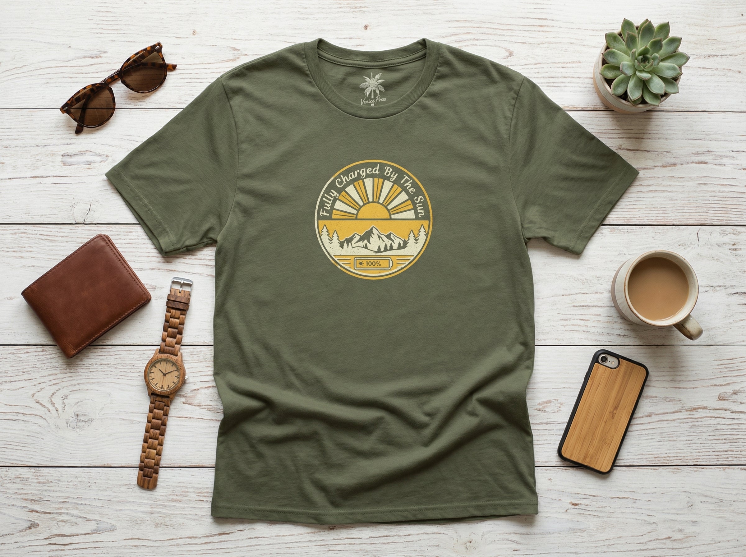 Flat lay product photo
