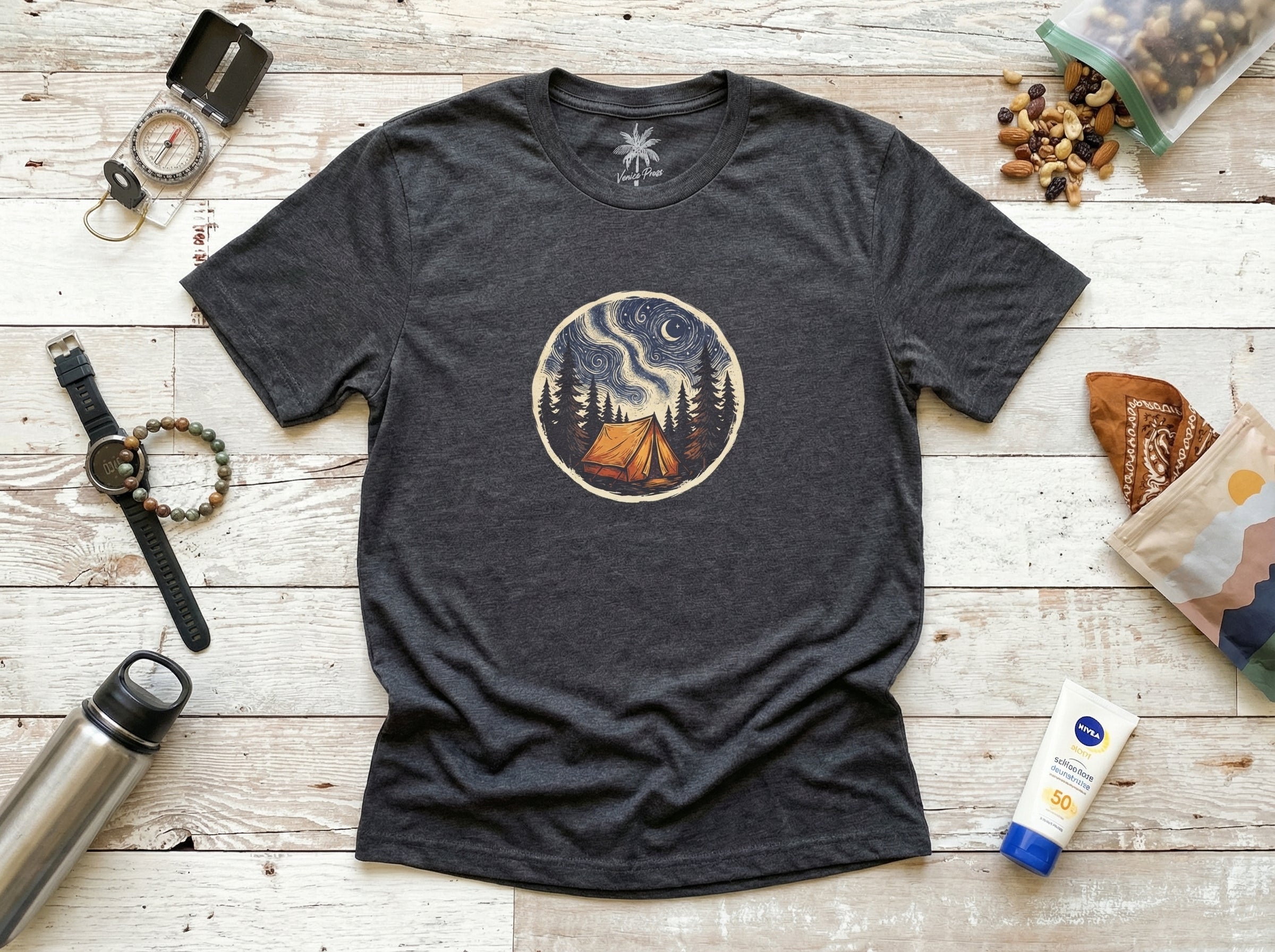Flat lay product photo