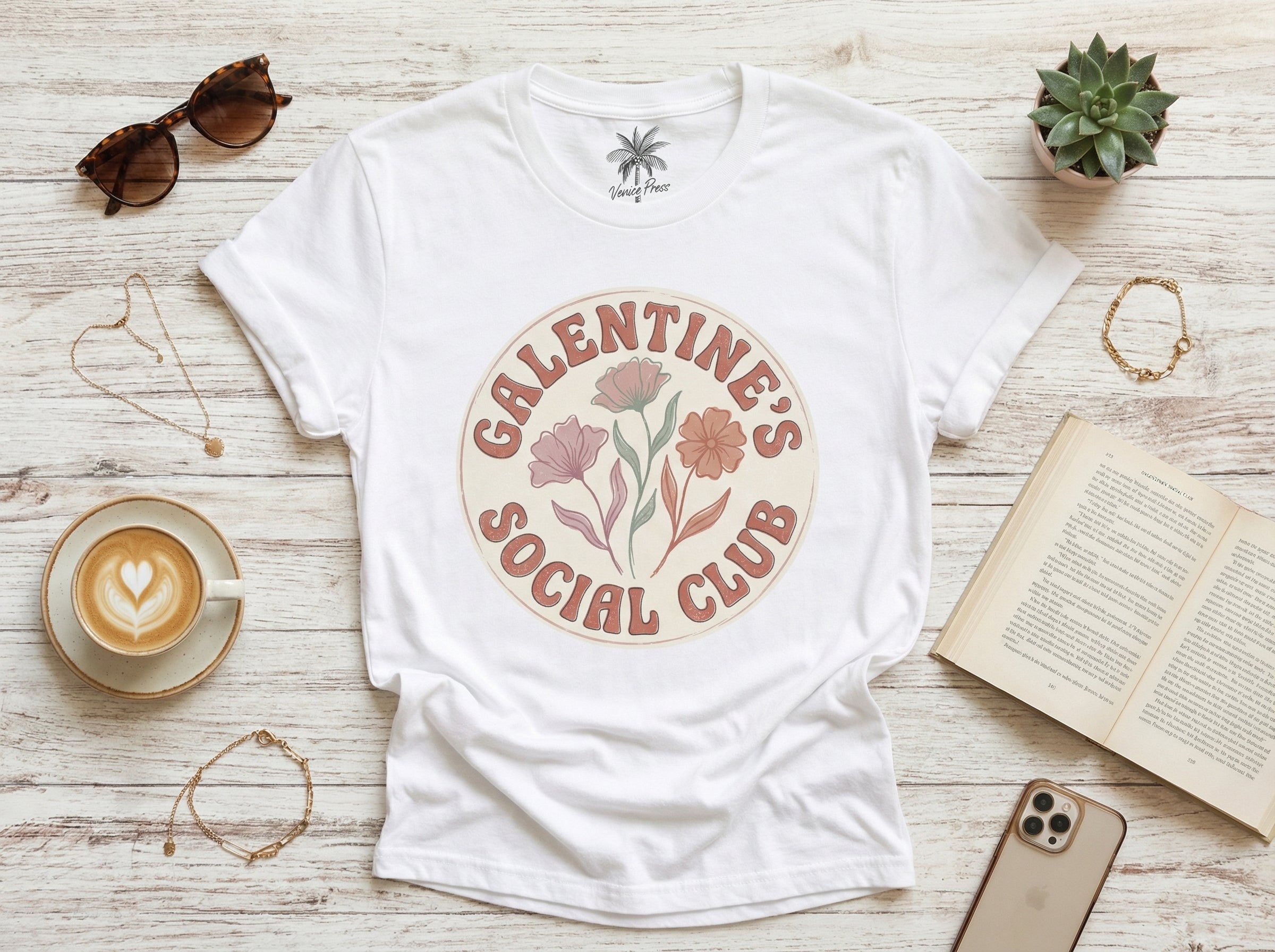 Flat lay product photo