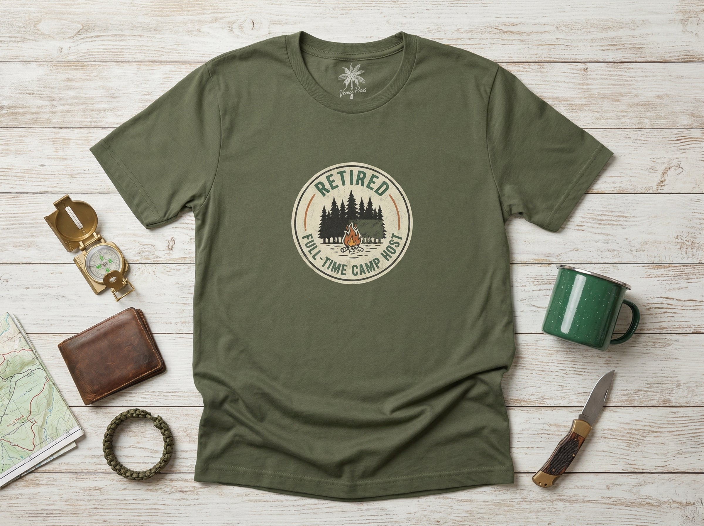 Flat lay product photo