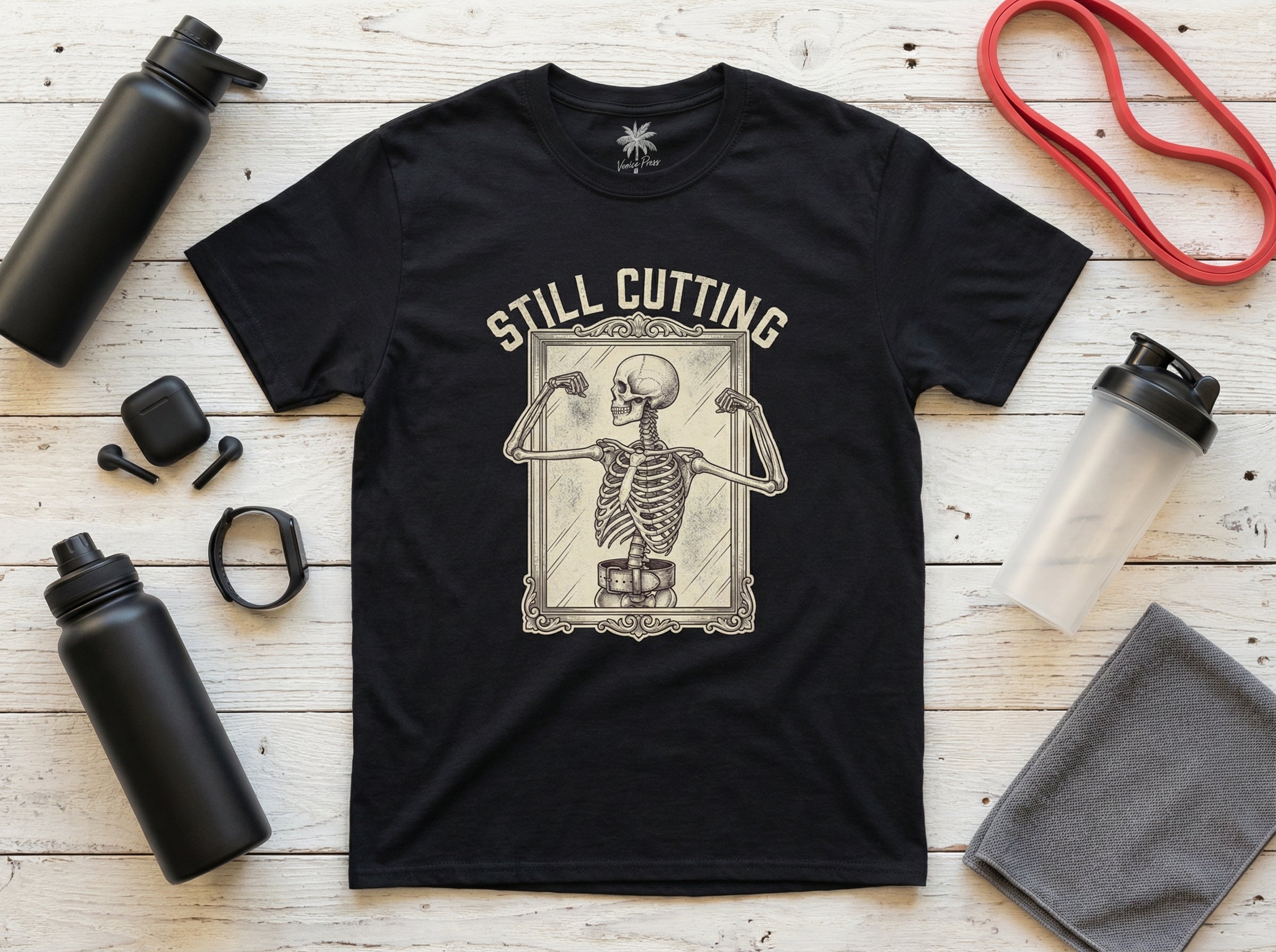 Flat lay product photo