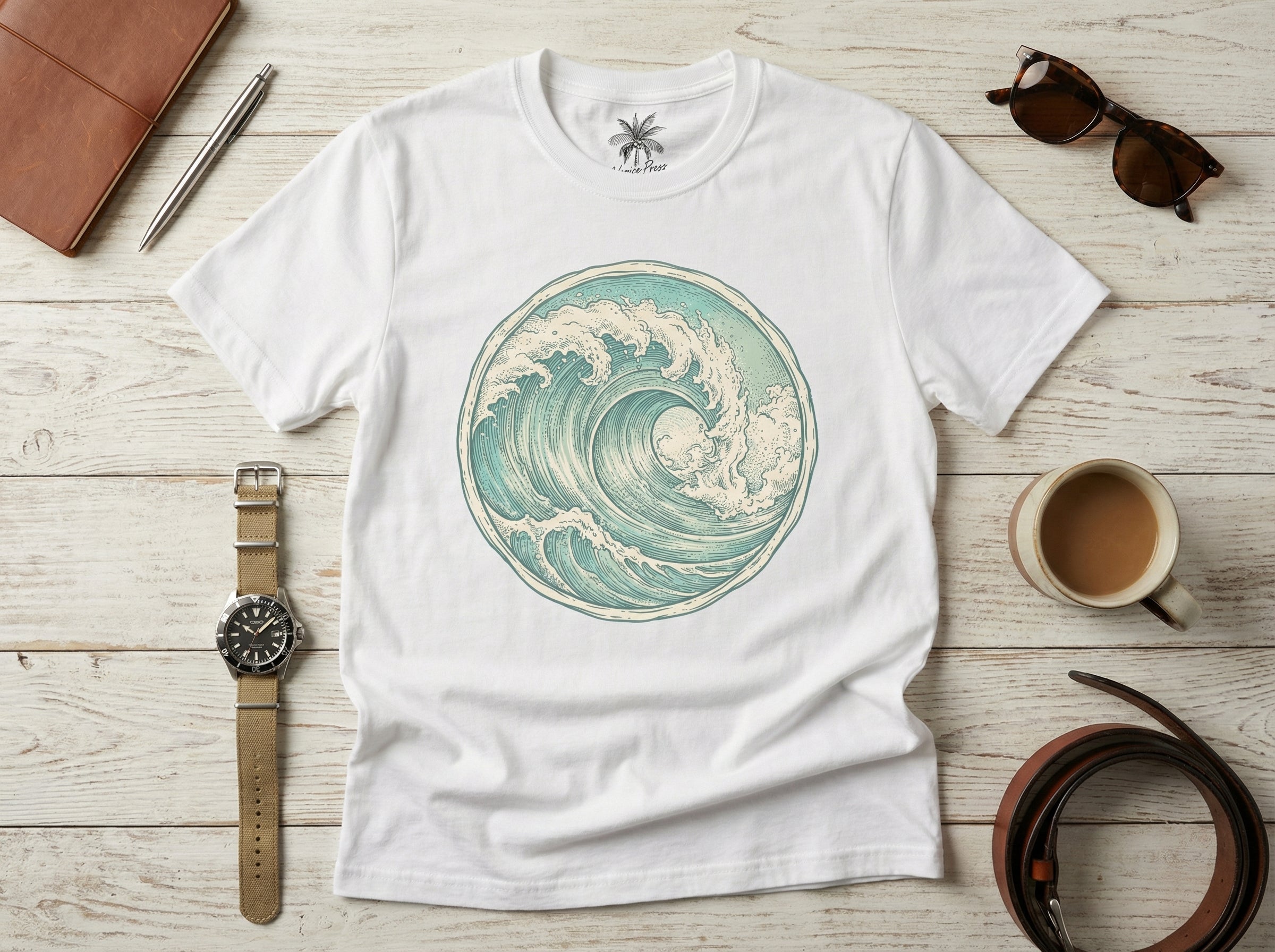 Flat lay product photo
