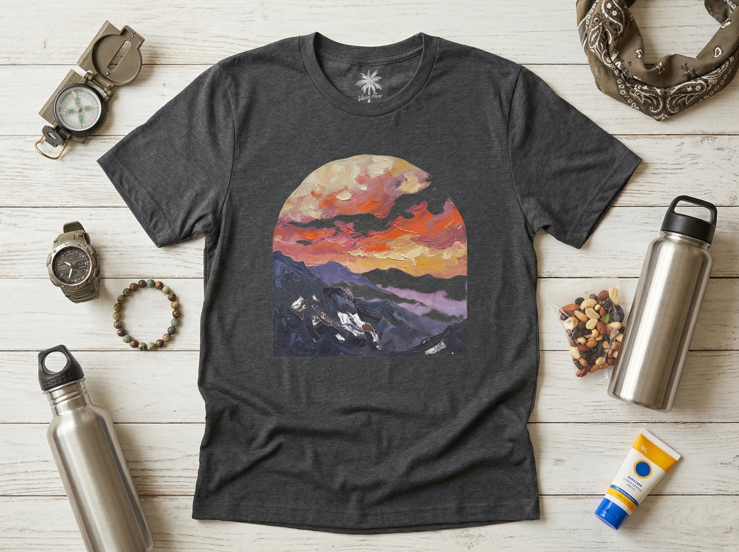 Flat lay product photo