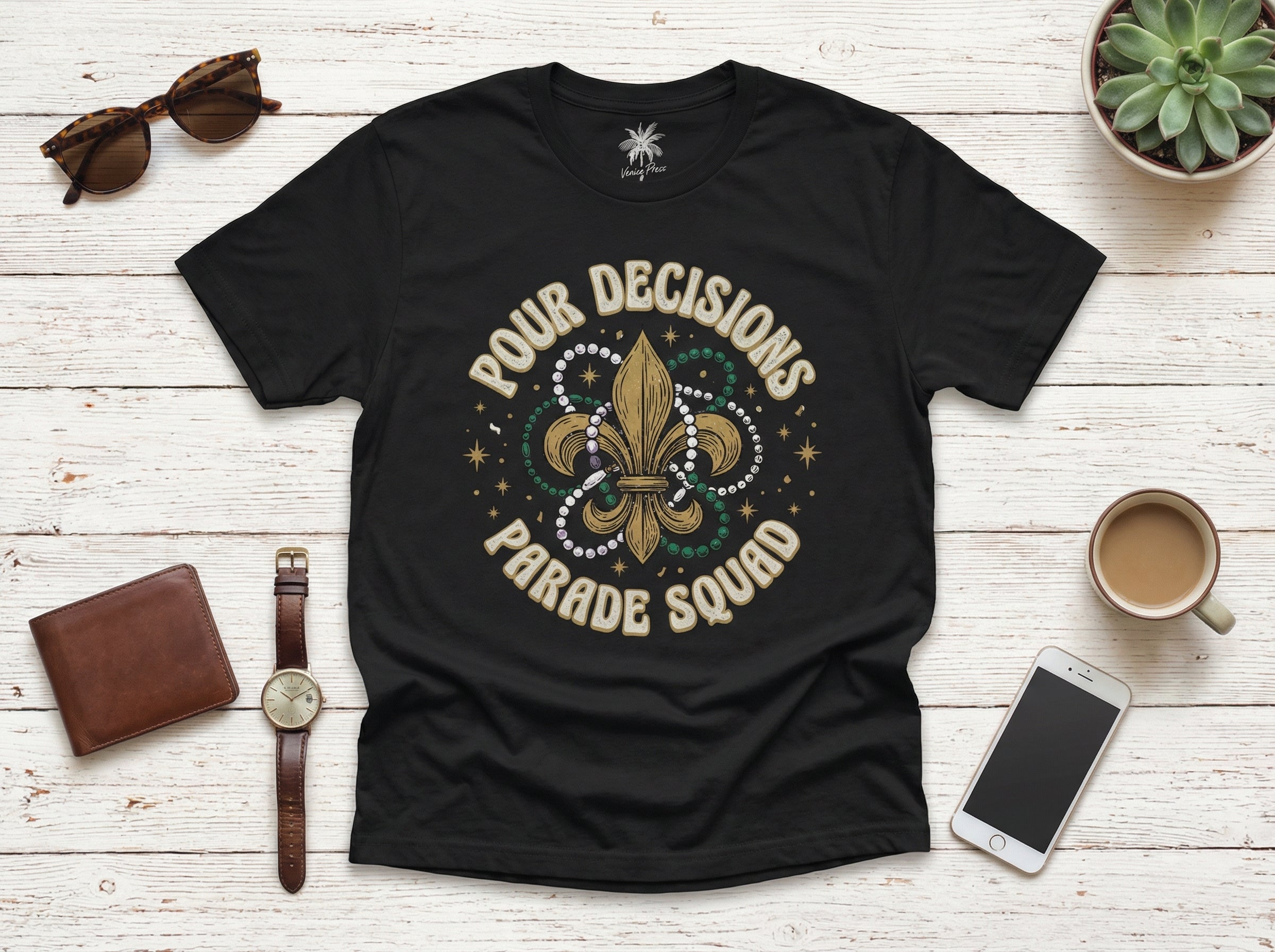 Flat lay product photo