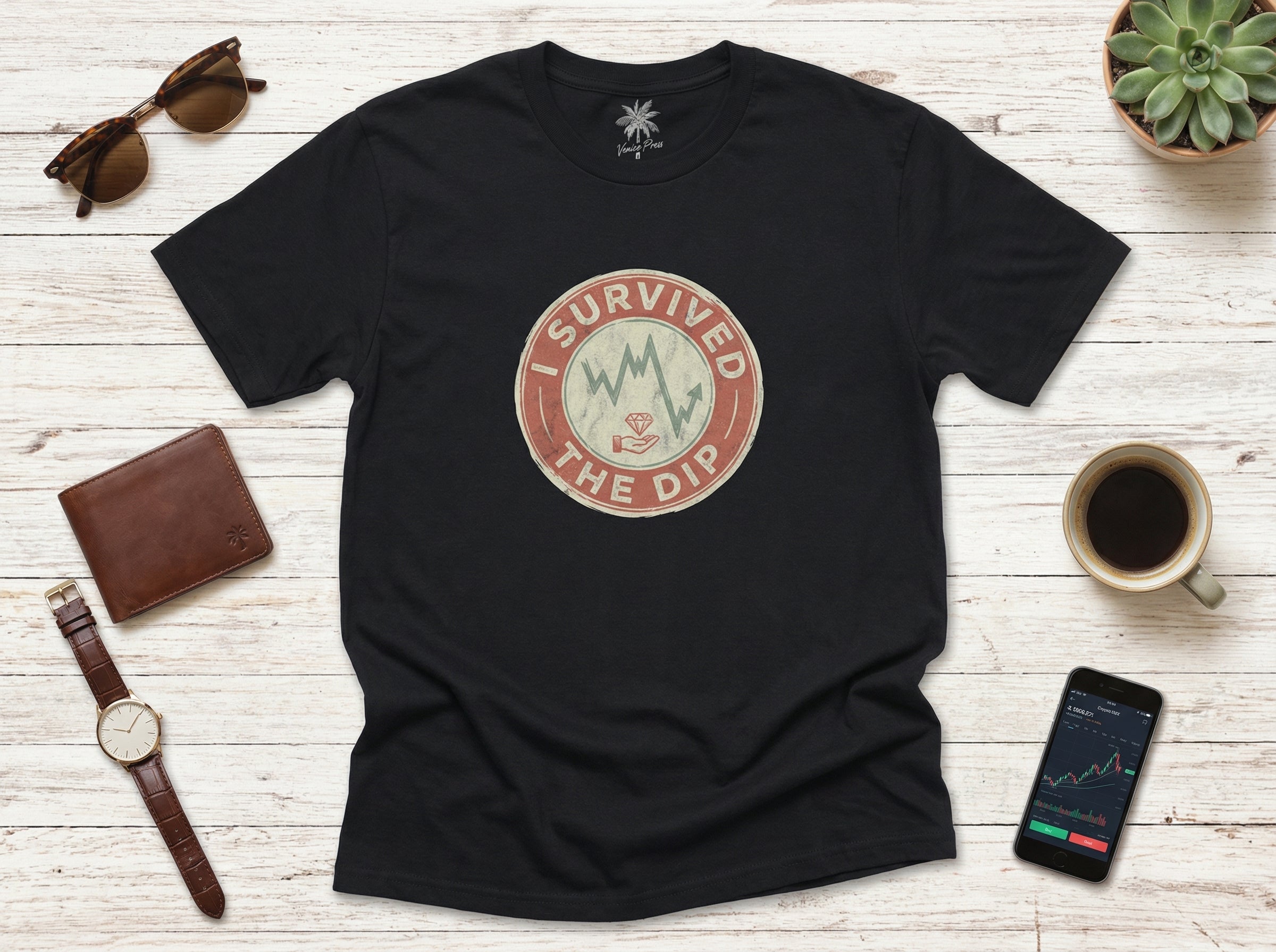 Flat lay product photo