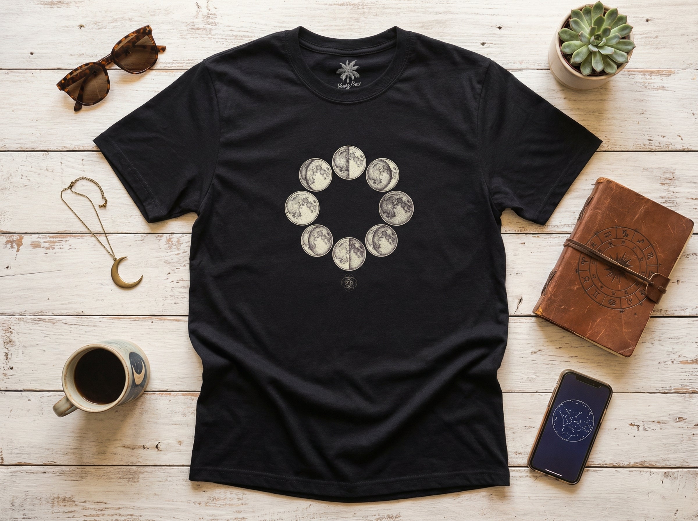 Flat lay product photo