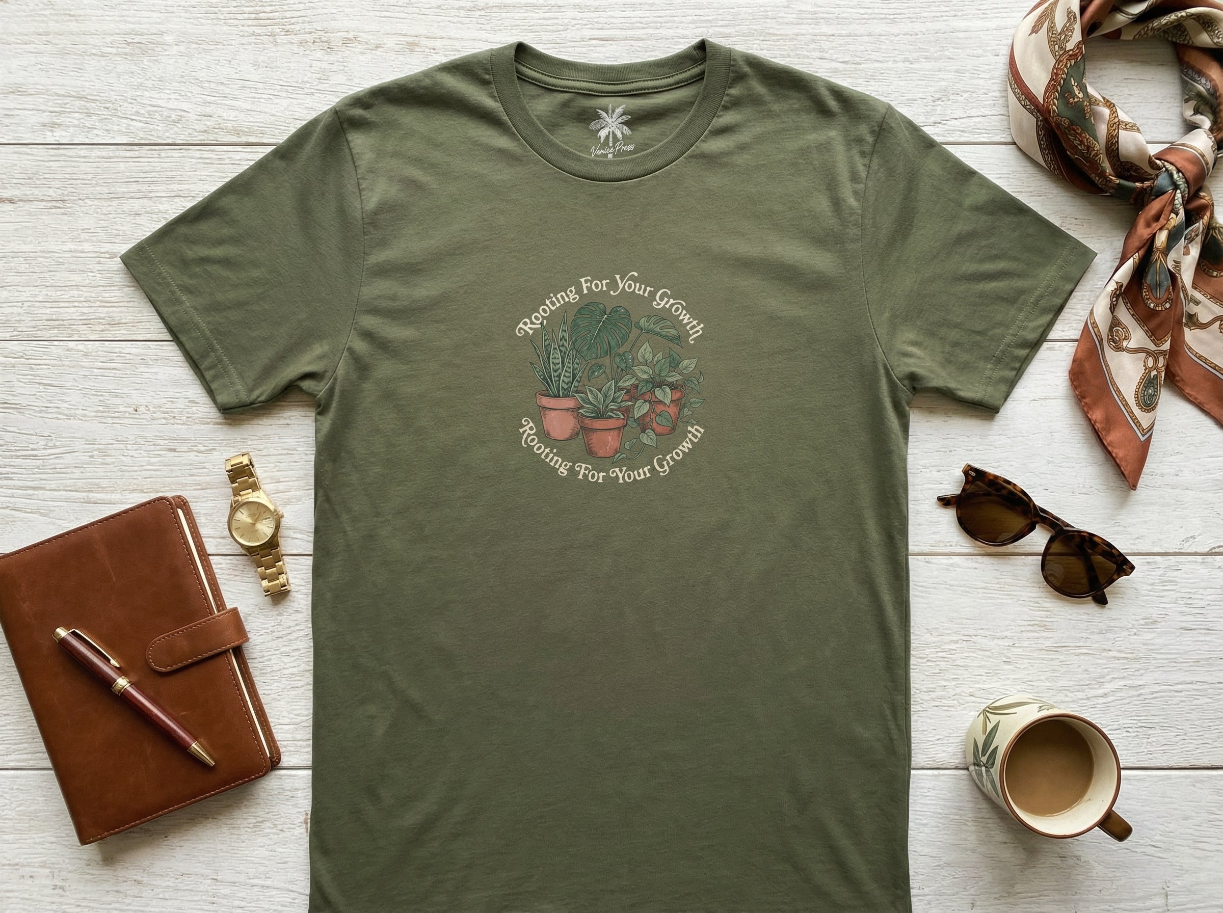 Flat lay product photo