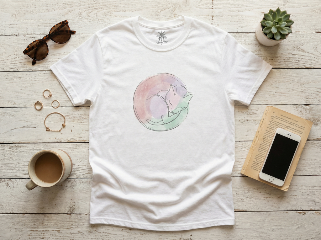 Flat lay product photo