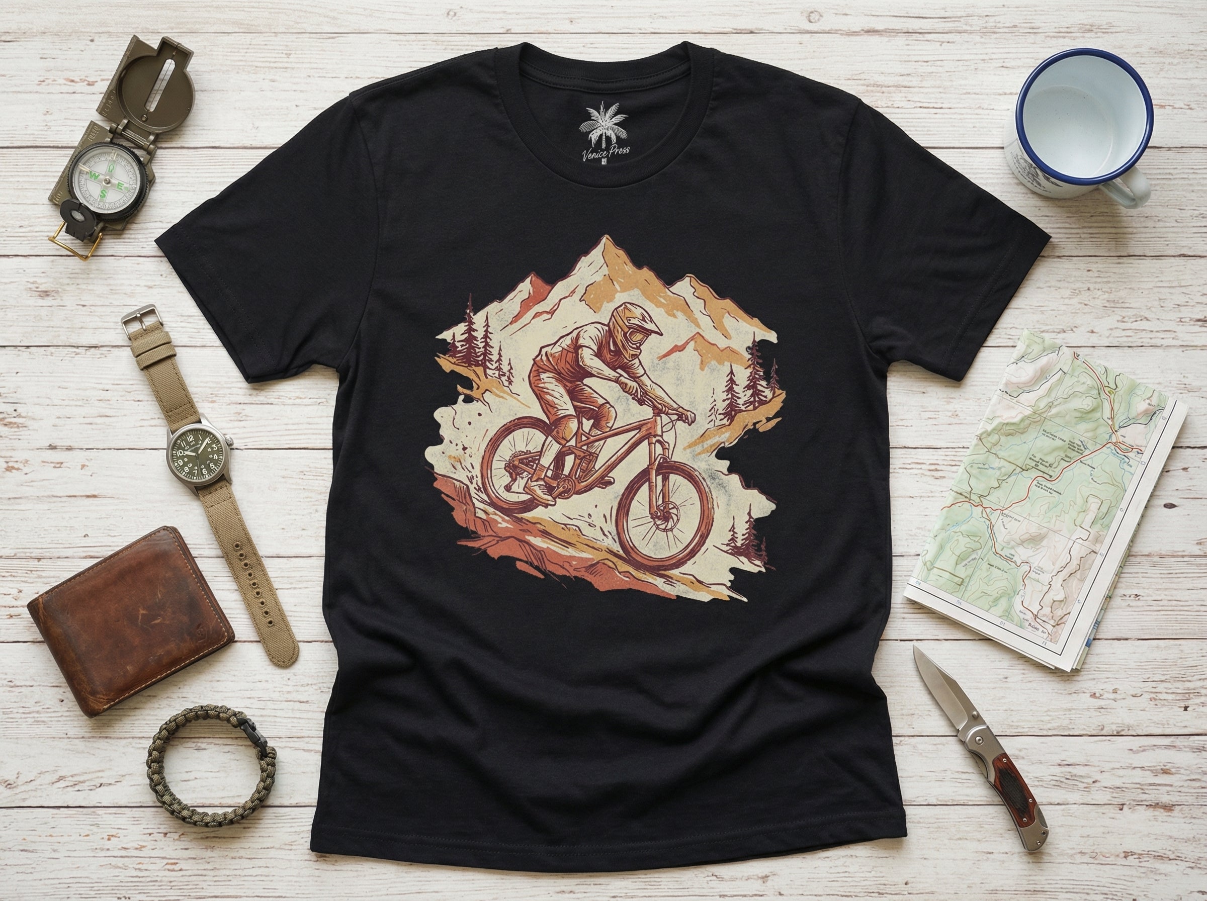 Flat lay product photo