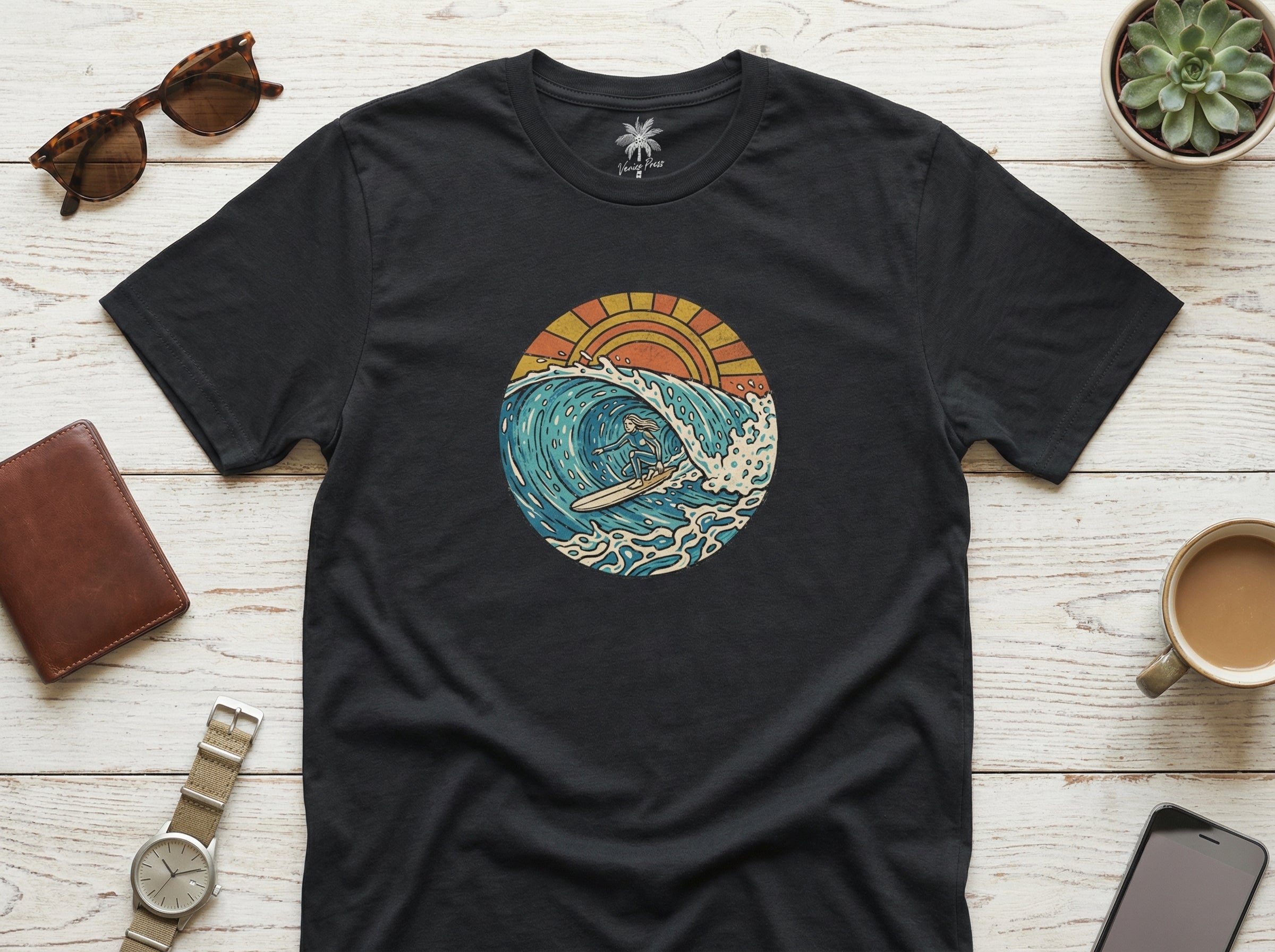 Flat lay product photo