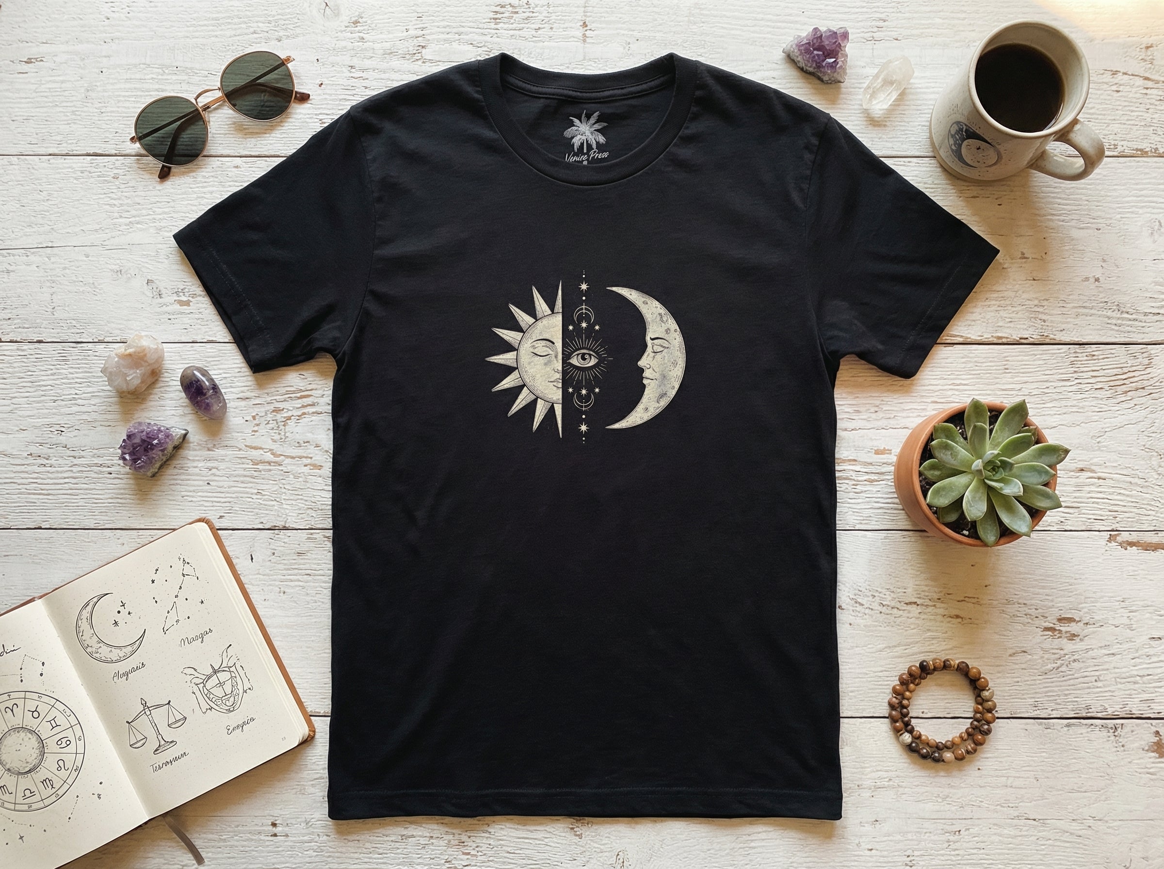 Flat lay product photo