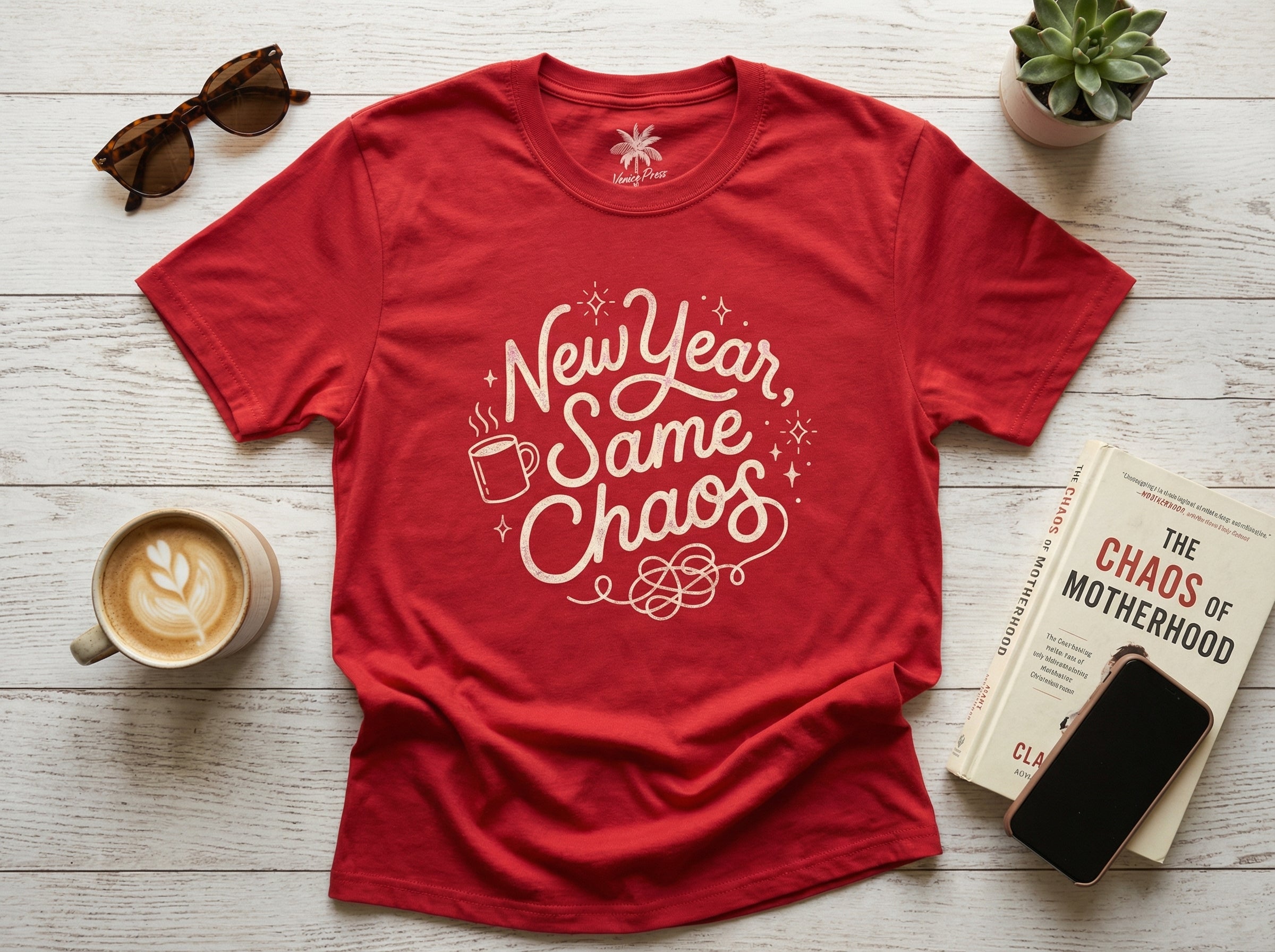 Flat lay product photo