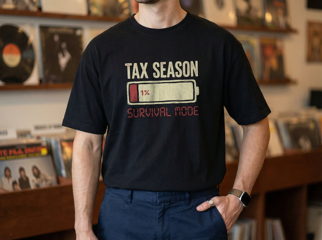 Model wearing the shirt