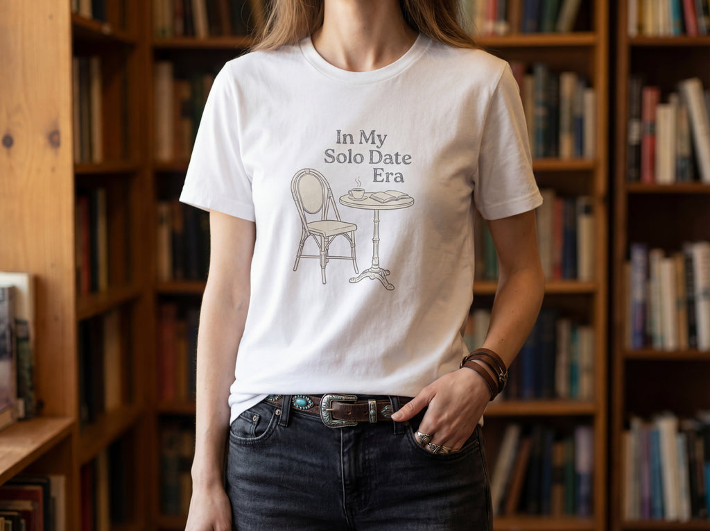 Model wearing the shirt