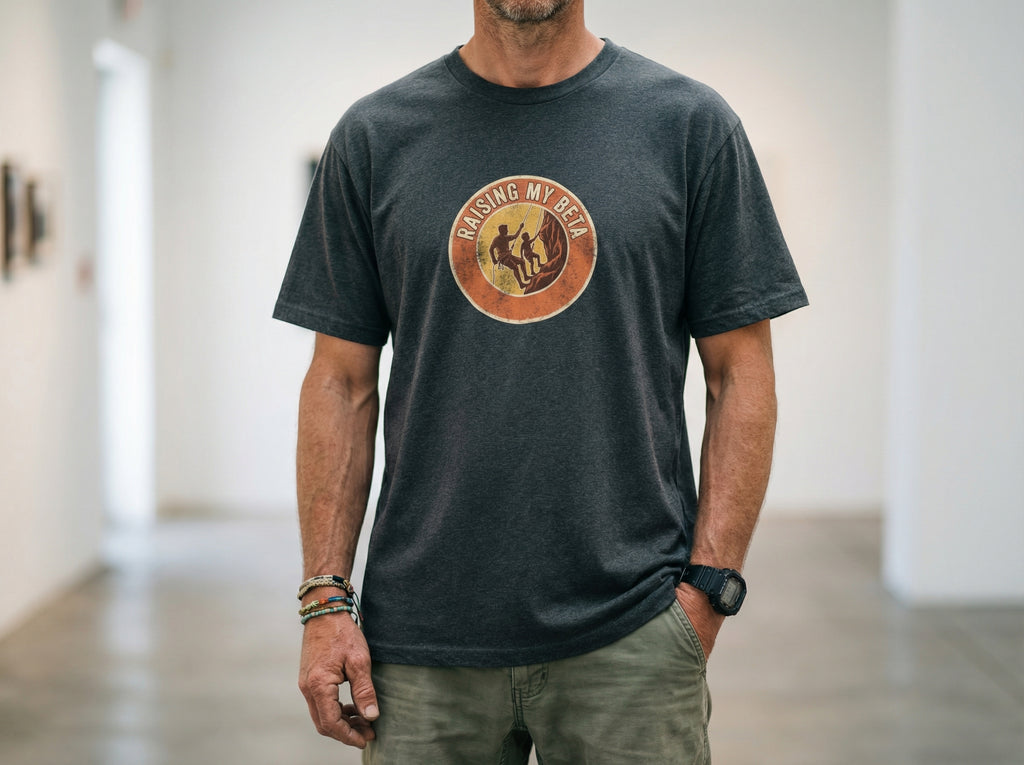 Model wearing the shirt