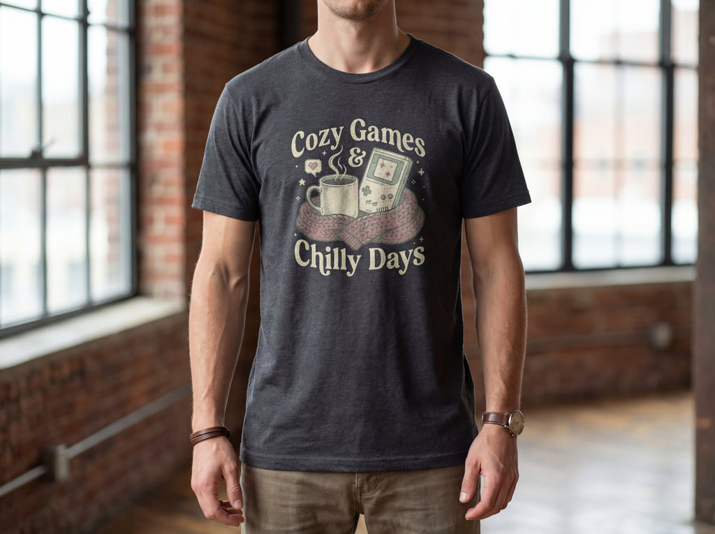 Model wearing the shirt
