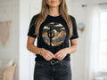 Model wearing the shirt