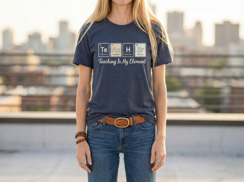 Model wearing the shirt