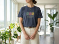 Model wearing the shirt