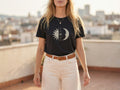 Model wearing the shirt