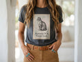 Model wearing the shirt