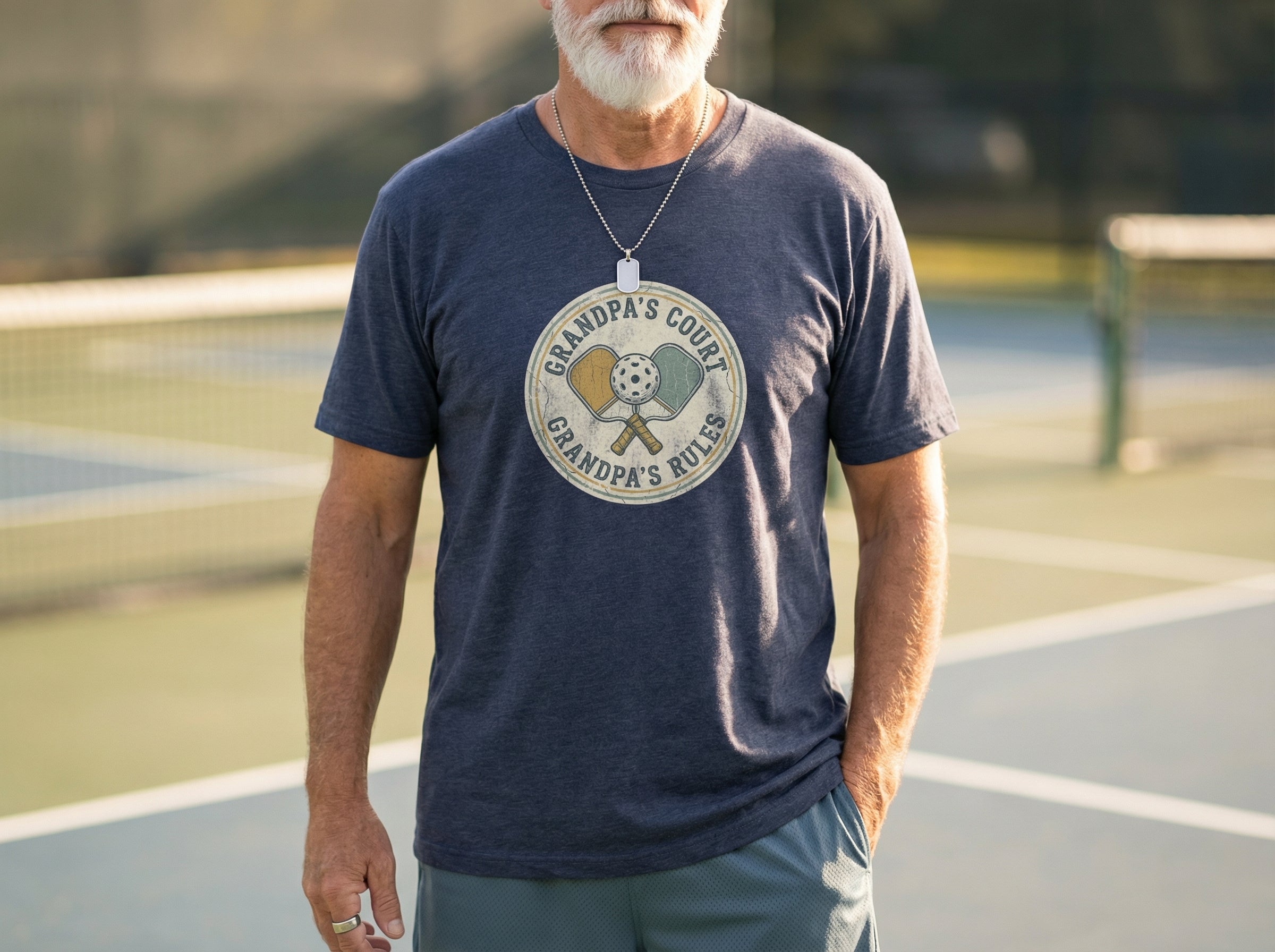 Model wearing the shirt