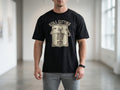 Model wearing the shirt