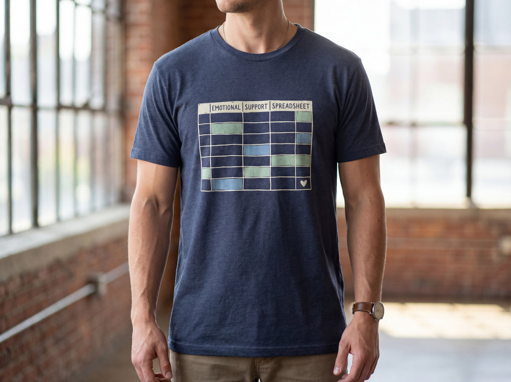Model wearing the shirt