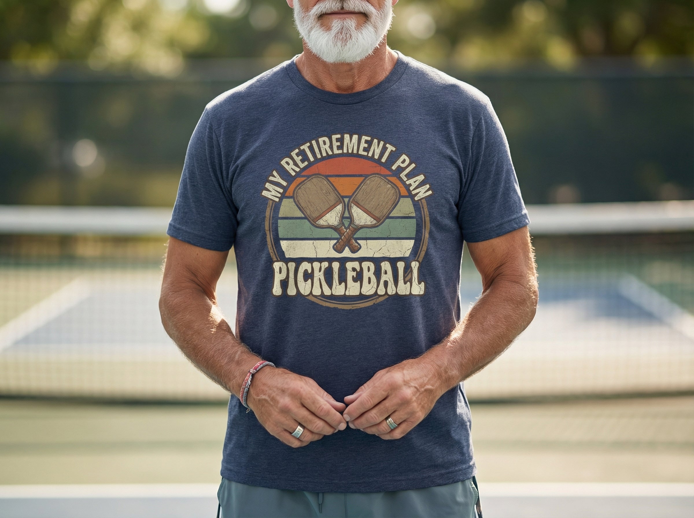 Model wearing the shirt