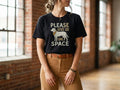 Model wearing the shirt