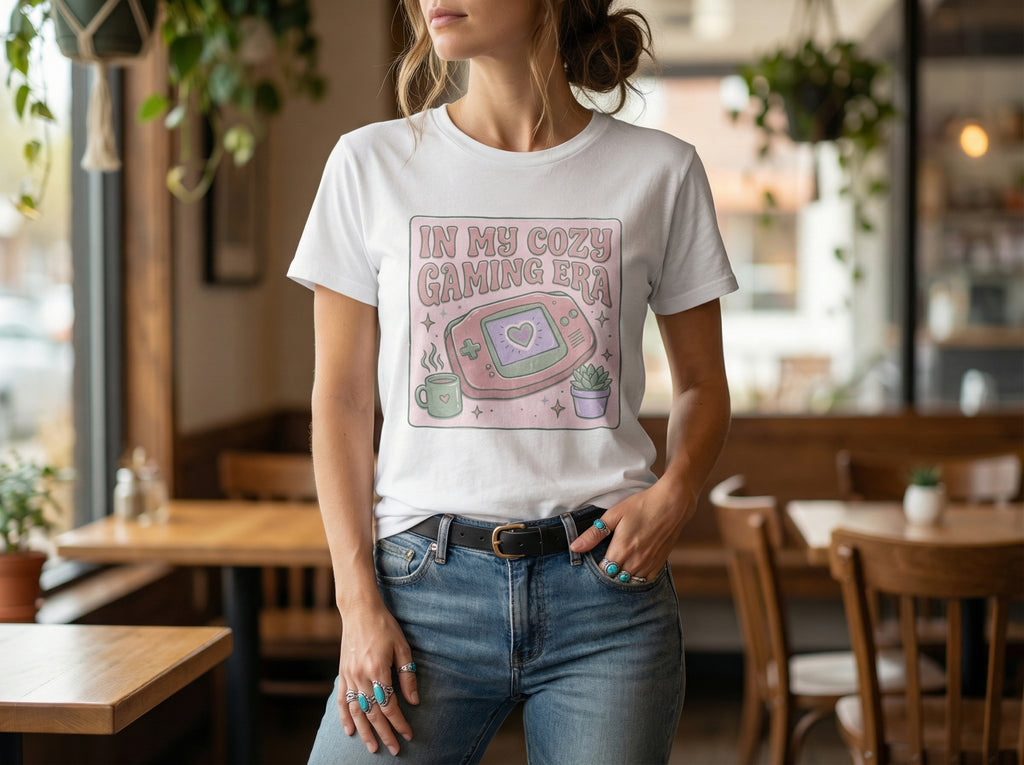 Model wearing the shirt