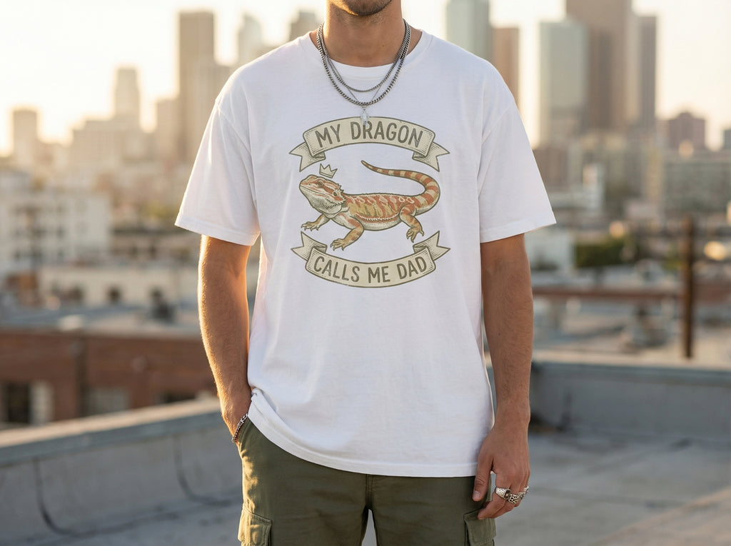 Model wearing the shirt