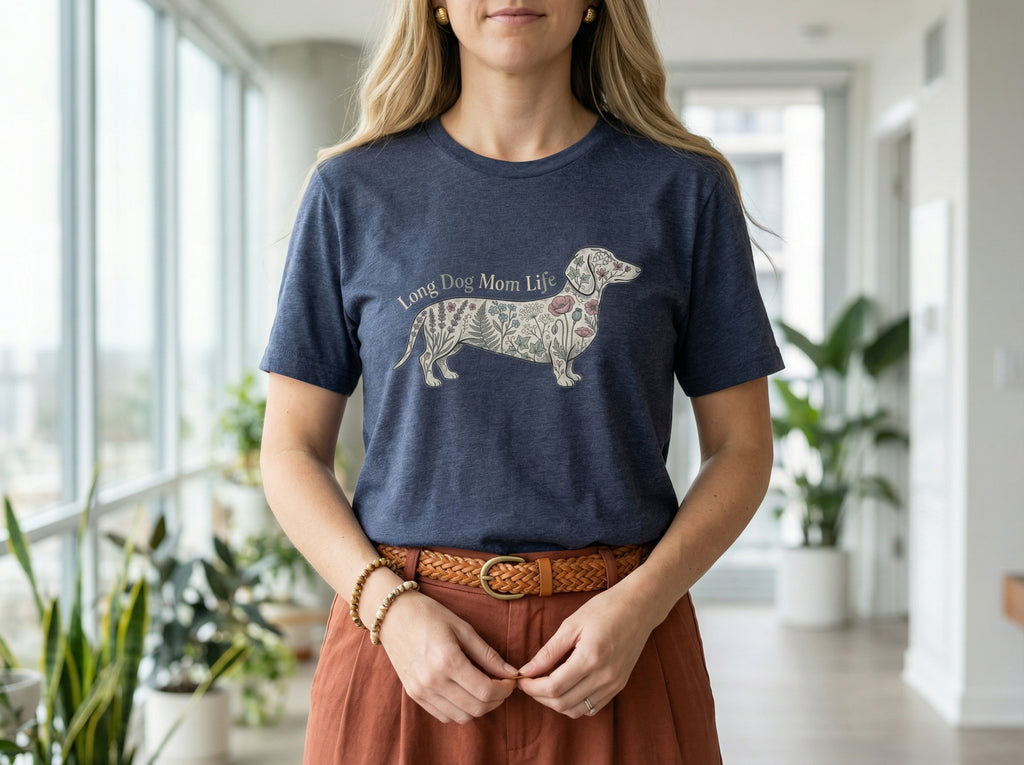 Model wearing the shirt