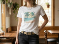 Model wearing the shirt