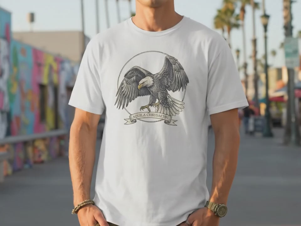 Eagle Shirt | Bird Shirt | Animal Tee | Gift for Bird Watcher | Flying Eagle Graphic | Patriotic Eagle Tee | Nature Lover Gift - Product Video