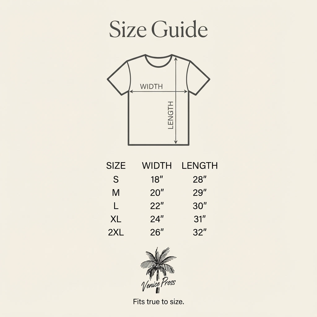 Size guide chart